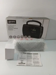 GPX Portable AM/FM Shortwave Radio, New - Picture 1 of 10