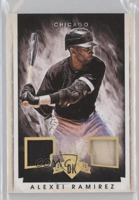Panini Diamond Kings Gold Materials 2015/10 Alexei Ramírez #8 Foto 1 de 2