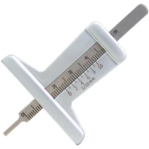 Compact Car Tire Tread Depth Gauge Stainless Steel Tire Wear Measurement 0 50mm - Picture 1 of 5