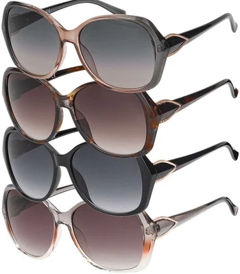 Sunglasses Designer Vintage Modern Holiday Summer Beach Women Girls 30479 - Image 1 of 4