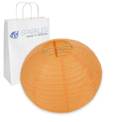 75 piezas Linterna de papel china de 6" pulgadas - Naranja - Boda Fiesta Evento yh Foto 1 de 4