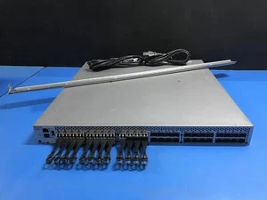 Brocade EMC 6510 48 Port 16Gb FC Switch With 24x SFP DS-6510B - Picture 1 of 5