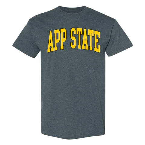 Appalachian State Mountaineers Mega Arch - NCAA University Short Sleeve T-Shirt Cover