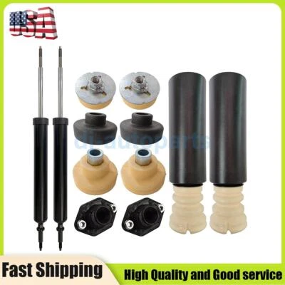 For BMW E90 E92 E93 320i 325i 330i 120i Rear Shocks & Upper Lower Bump Stops Kit - Imagem 1 de 4