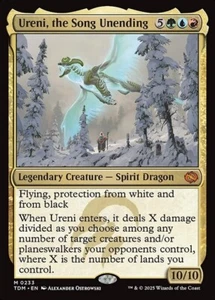 *MtG : URENI, LA CHANSON SANS FIN - Tarkir Dragonstorm Mythic - magicman-europe* - Photo 1/1
