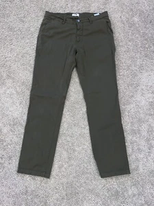 No Nationality Hose Herren Größe 34x30 Grün (8) - Bild 1 von 9