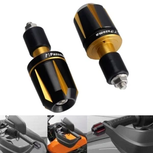 Handlebar End Plug Handgrip Bar End Cap Plug For All 7/8" Motorcycle Handle Bar - Picture 1 of 10