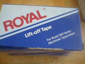 Royal Lift-Off Tape  For 500 Series Electronic Typewriter new old stock set of 8 - Picture 1 of 4