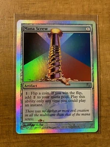 Magic The Gathering ✨MANA SCREW FOIL✨ Unhinged NM/MINT Uncommon Artifact 2004 NP - Picture 1 of 2