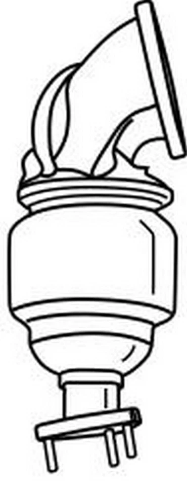 110 cv Catalizzatore per Opel Vectra C Z02 1.8 1796 cc 81 KW 110 CV - Immagine 1 di 1