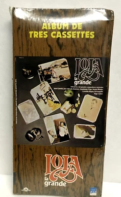 LOLA LA GRENADE  NEW  "3 CASSETTES ÁLBUM " SEALED MINT CONDITION - Image 1 of 2
