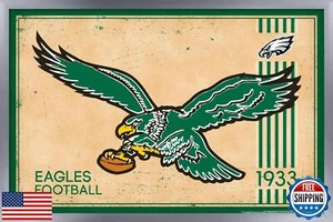 Trends International NFL Philadelphia Eagles - Retro Logo 14 Wall Poster, 22. - Picture 1 of 5