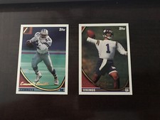 (!)1994 Topps Football Singles Complete, Finish Your Set 1-250-UPDATED- 4-28-21