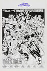 1986 Jose Delbo "Transformers" Signed 11x17 Print (JSA)