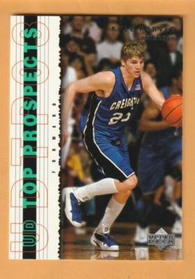 Kyle Korver Creighton Bluejays 2003-04 UD Top Prospects #30 Pella Iowa - Image 1 of 2