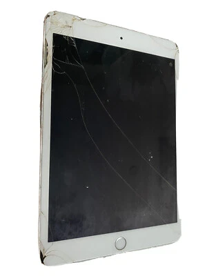 Faulty Apple iPad Mini 3 - 16GB, Wifi , Silver, Tablet - spares and repairs - Image 1 of 2