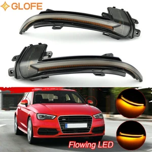 2Pcs Dynamic LED Mirror Signal Light For Audi A3 S3 8P A4 B8 S4 8K B8.5 A5 S5 - Picture 1 of 6