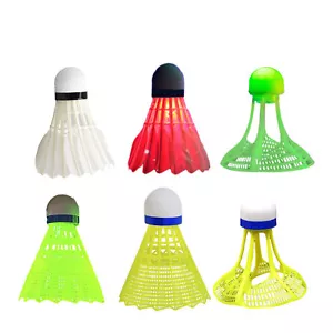 4Pcs Led Badminton Shuttlecock Set Birdies For Yard Games Outdoor Sports Toys - Picture 1 of 18