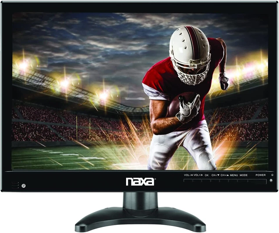 Portable 14.1" 12 Volt AC/DC TV and Digital Multimedia Player with DC Car Cord - Image 1 of 4