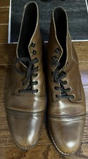 Thursday Boot Company Captain Boots Brown Leather Mens Size 13 Everyday