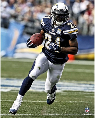 LaDainian Tomlinson San Diego Chargers Unsigned Running Action 16" x 20" Photo Cover