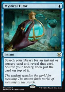 MTG MYSTICAL TUTOR FOIL EXC - TUTORE MISTICO - EMA - MAGIC - Picture 1 of 1