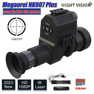 1080P 850nm Infrared Night Vision Rifle Scope Hunting Sight Laser IR Camera 400M