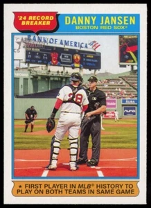2025 Topps Heritage - Record Breakers Danny Jansen #6 - Picture 1 of 2