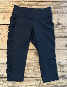 Lucy PowerMax women’s size XS ultimate X training  Capri black pants￼ NWOT - Picture 1 of 8