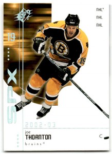 2002-03 Joe Thornton SPx