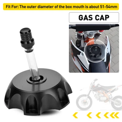 Dirt Bike Motorcycle Fuel Gas Tank Cap Vent Air Valve Tube Pit For Suzuki Yamaha - Image 1 of 4