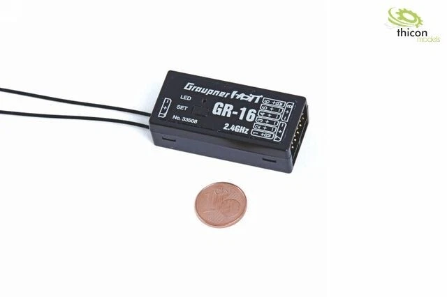 Graupner 33508 Empfänger Gr-16 Hott