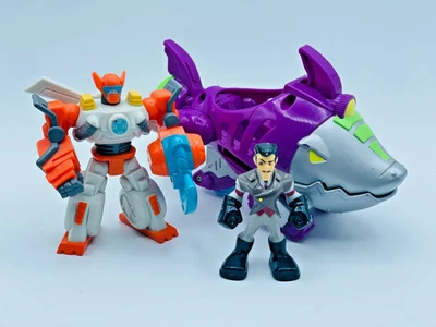 Playskool Heroes Transformers Rescue Bots Dr. Morocco Shark Sub Playset - Image 1 of 4