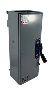 Interruptor de placa de panel fusible Square D QMB324W | 200A, 240V AC, 3P, 60HP, NEMA KS1 - Imagen 1 de 11