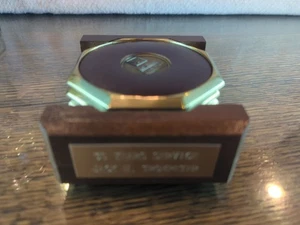 KEYSTONE Steel & Wire 30 Years Service Coaster Set + Employee Number Tag - Picture 1 of 17