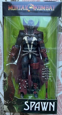 Boneco de ação McFarlane Toys 7 polegadas Mortal Kombat Spawn com maça - Imagem 1 de 2