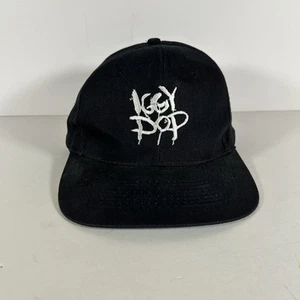 Cappello snapback vintage anni 90 raro Iggy Pop Concert Tour marca KC berretto rock band - Foto 1 di 9
