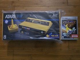 2025 Atari 2600+ PAC-MAN Edition Console Wireless Joystick Yellow +Galaga