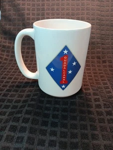 1st Marine Division, Guadalcanal USMC VICTORY MUG - Picture 1 of 9