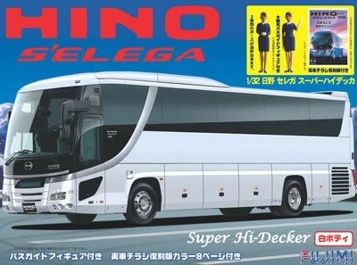Fujimi 1 32 Hino Selega SHD Tour Guide Bus Model Kit BUSSP - Image 1 of 1