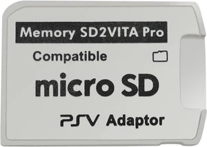 Funturbo Ultimate Version SD2Vita 5.0 Memory Card Adapter, PS 1 Pack, White - Picture 1 of 7