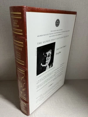 Franklin Library Foxfire LIKE NEW Joyce Carol Oates Leather Signed 1st Edition - Image 1 of 4