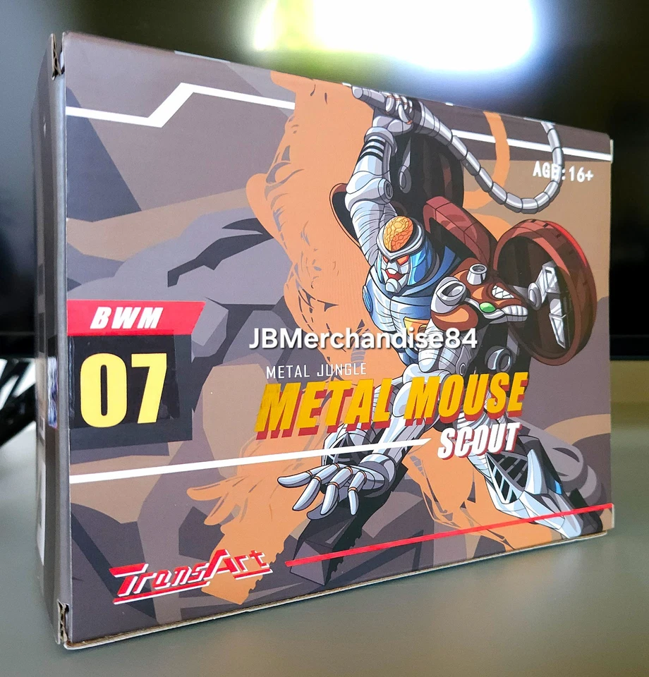 Transart BWM-07 Transmetal Rattrap BW Scout NOVO LACRADO🇺🇲EUA!  - Imagem 1 de 4