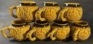 Marzi & Remi Stein /Mug Gerz Castles of the Rhein Brown - Picture 1 of 9