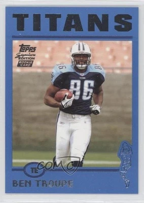 2004 Topps Signature Edition Blue /50 Ben Troupe #58 Rookie RC - Image 1 of 2