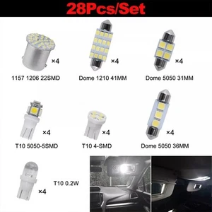 White LED Bulbs For Car Interior Lighting Professional Installation Recommended - Picture 1 of 12