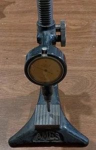 Ames Precision Measuring Instrument Comparator On Stand Cast Iron Vintage - Bild 1 von 4