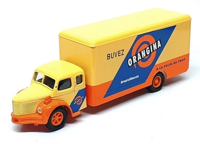 Corgi 1/50 Scale 73004 - Berliet GLR Fourgon Orangina - Yellow/Orange - Image 1 of 4