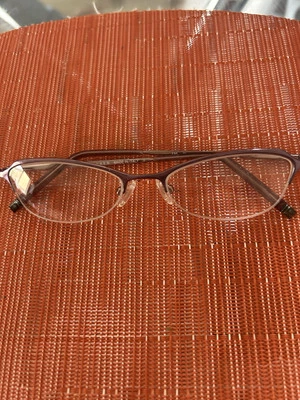 Copos Ralph Lauren de metal roxo meio aro com templo flexível RA1437 0ZW3 50 17 135 - Imagem 1 de 4