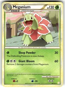 Meganium 26/123 Heartgold & Soulsilver Regular - Bild 1 von 2